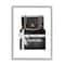 Stupell Industries Black Quilted Purse on Bold Glam Bow Box Framed Wall Art